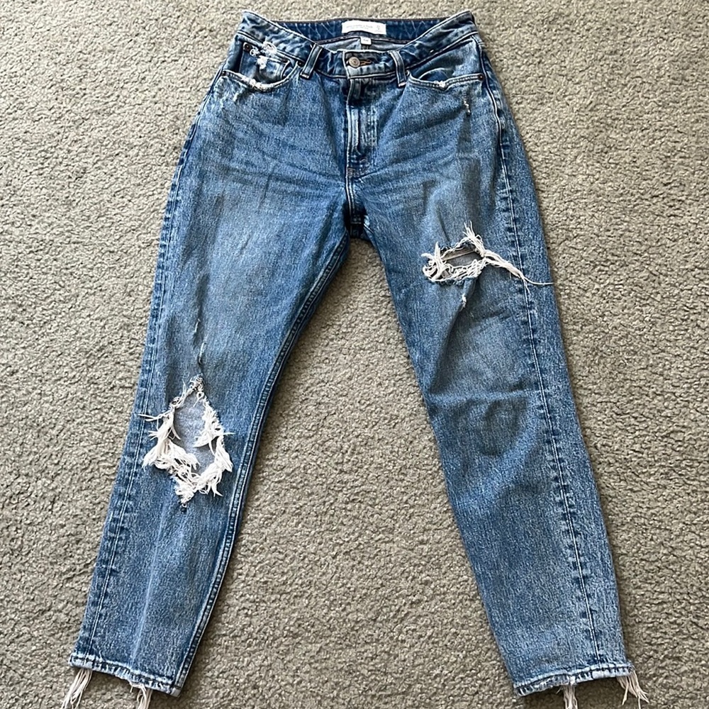 Abercrombie Curve Love mom Jeans